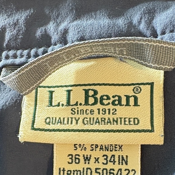 L.L. Bean cresta hiking Men's Pants - grey blue - Picture 5 of 6